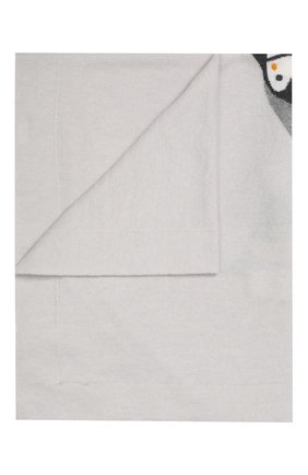 Детского одеяло из шерсти и кашемира BABY T серого цвета, арт. 19AI142C0 | Фото 1 (Материал: Шерсть, Текстиль; Статус проверки: Проверено, Проверена категория)