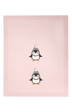 Детского одеяло из шерсти и кашемира BABY T светло-розового цвета, арт. 19AI142C0 | Фото 2 (Материал: Шерсть, Текстиль; Статус проверки: Проверена категория)