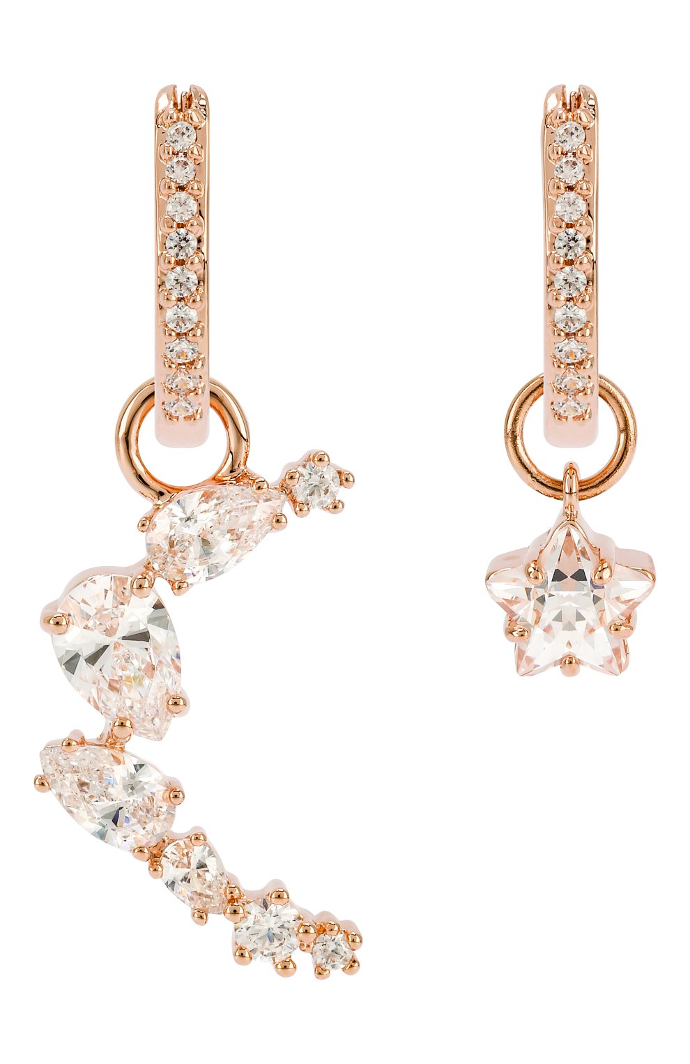 Женские серьги moonsun swarovski x penelope cruz SWAROVSKI золотого цвета, арт. 5486354 | Фото 1