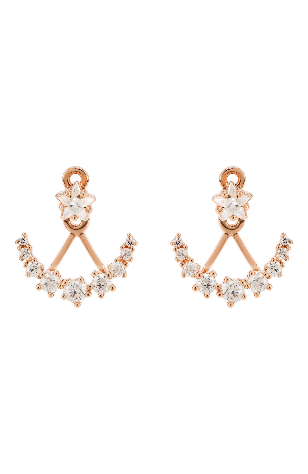 Женские серьги moonsun swarovski x penelope cruz SWAROVSKI золотого цвета, арт. 5486351 | Фото 1
