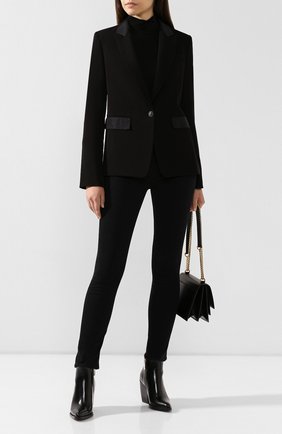 Женский жакет RAG&BONE черного цвета по цене 43800 руб., арт. WAW19F4038M438 | Фото 2 Женский жакет RAG&BONE черного цвета, арт. WAW19F4038M438 | Фото 2