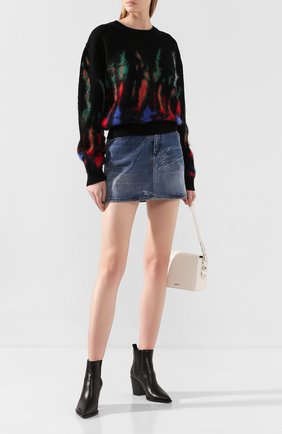 Женская шерстяной свитер DSQUARED2 разноцветного цвета по цене 46300 руб., арт. S72HA0890/S16920 | Фото 2 Женская шерстяной свитер DSQUARED2 разноцветного цвета, арт. S72HA0890/S16920 | Фото 2