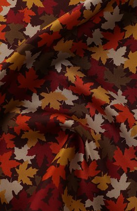 Мужской шелковый платок KITON оранжевого цвета, арт. UP0CHCX02S55 | Фото 2 (Материал: Текстиль, Шелк; Статус проверки: Проверено, Проверена категория)