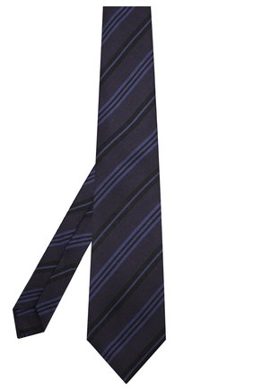 Мужской шелковый галстук KITON фиолетового цвета, арт. UCRVKLC09F86 | Фото 2 (Материал: Шелк, Текстиль; Статус проверки: Проверена категория; Принт: С принтом)