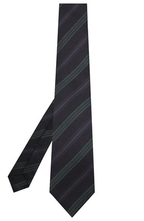 Мужской шелковый галстук KITON фиолетового цвета по цене 19950 руб., арт. UCRVKLC09F86 | Фото 2 Мужской шелковый галстук KITON фиолетового цвета, арт. UCRVKLC09F86 | Фото 2