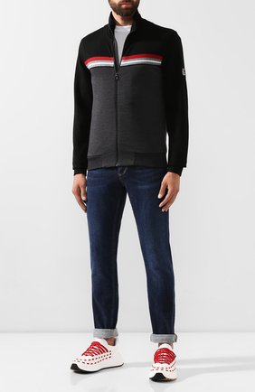 Мужская шерстяной кардиган Z ZEGNA черного цвета по цене 59950 руб., арт. VT475/ZZT889 | Фото 2 Мужская шерстяной кардиган Z ZEGNA черного цвета, арт. VT475/ZZT889 | Фото 2