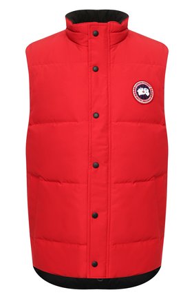 Мужской пуховый жилет garson vest CANADA GOOSE красного цвета по цене 49950 руб., арт. 4151M | Фото 1 Мужской пуховый жилет garson vest CANADA GOOSE красного цвета, арт. 4151M | Фото 1