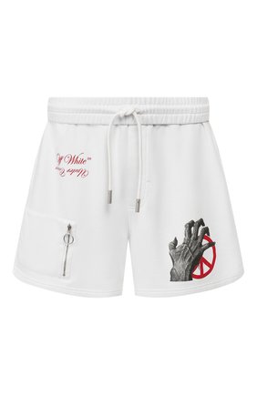 Хлопковые шорты Off-White X Undercover | Фото №1 Хлопковые шорты Off-White X Undercover | Фото №1
