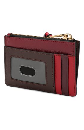 Женский кожаный футляр для кредитных карт MARC JACOBS (THE) бордового цвета по цене 9360 руб., арт. M0013359 | Фото 2 Женский кожаный футляр для кредитных карт MARC JACOBS (THE) бордового цвета, арт. M0013359 | Фото 2