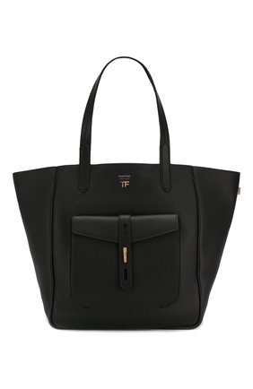 Женская сумка-тоут t twist medium TOM FORD черного цвета по цене 215000 руб., арт. L1213T-LCL008 | Фото 1 Женская сумка-тоут t twist medium TOM FORD черного цвета, арт. L1213T-LCL008 | Фото 1
