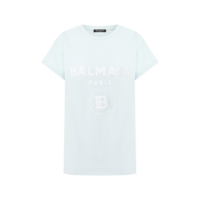 Хлопковая футболка BALMAIN 10518071