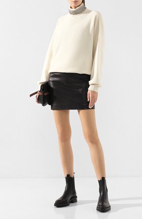 Женская шерстяной свитер ALEXANDER WANG бежевого цвета по цене 85950 руб., арт. 1KC2191135 | Фото 2 Женская шерстяной свитер ALEXANDER WANG бежевого цвета, арт. 1KC2191135 | Фото 2