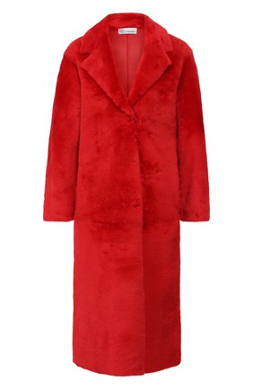 Женская дубленка из овчины REDVALENTINO красного цвета по цене 227000 руб., арт. SR0FA00D/4LA | Фото 1 Женская дубленка из овчины REDVALENTINO красного цвета, арт. SR0FA00D/4LA | Фото 1