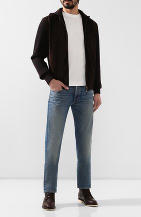 Мужской замшевый кардиган ZEGNA COUTURE коричневого цвета по цене 314000 руб., арт. CTL64/IB3 | Фото 2 Мужской замшевый кардиган ZEGNA COUTURE коричневого цвета, арт. CTL64/IB3 | Фото 2