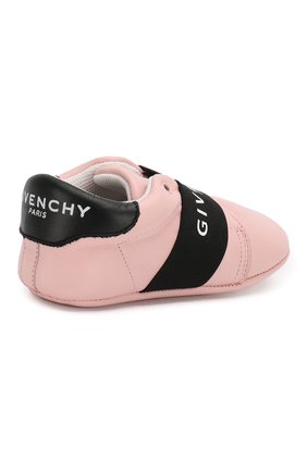 Детского кожаные пинетки GIVENCHY розового цвета по цене 17600 руб., арт. H99016 | Фото 3 Детского кожаные пинетки GIVENCHY розового цвета, арт. H99016 | Фото 3