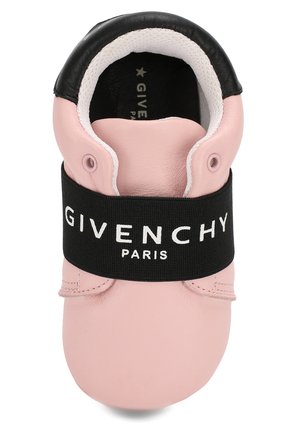 Детского кожаные пинетки GIVENCHY розового цвета по цене 17600 руб., арт. H99016 | Фото 4 Детского кожаные пинетки GIVENCHY розового цвета, арт. H99016 | Фото 4