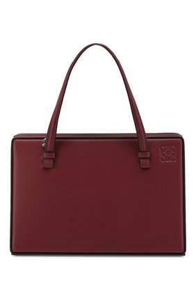 Женская сумка postal LOEWE бордового цвета по цене 146000 руб., арт. 309.56.W84 | Фото 1 Женская сумка postal LOEWE бордового цвета, арт. 309.56.W84 | Фото 1
