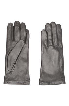 Женские кожаные перчатки SERMONETA GLOVES темно-серого цвета по цене 7490 руб., арт. SG15/304 2BT | Фото 2 Женские кожаные перчатки SERMONETA GLOVES темно-серого цвета, арт. SG15/304 2BT | Фото 2