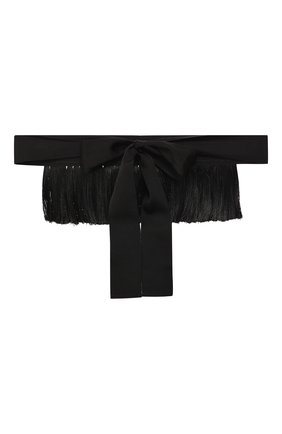 Женский текстильный пояс SARA ROKA черного цвета по цене 15600 руб., арт. BELT/C5-FW19/020PR | Фото 2 Женский текстильный пояс SARA ROKA черного цвета, арт. BELT/C5-FW19/020PR | Фото 2