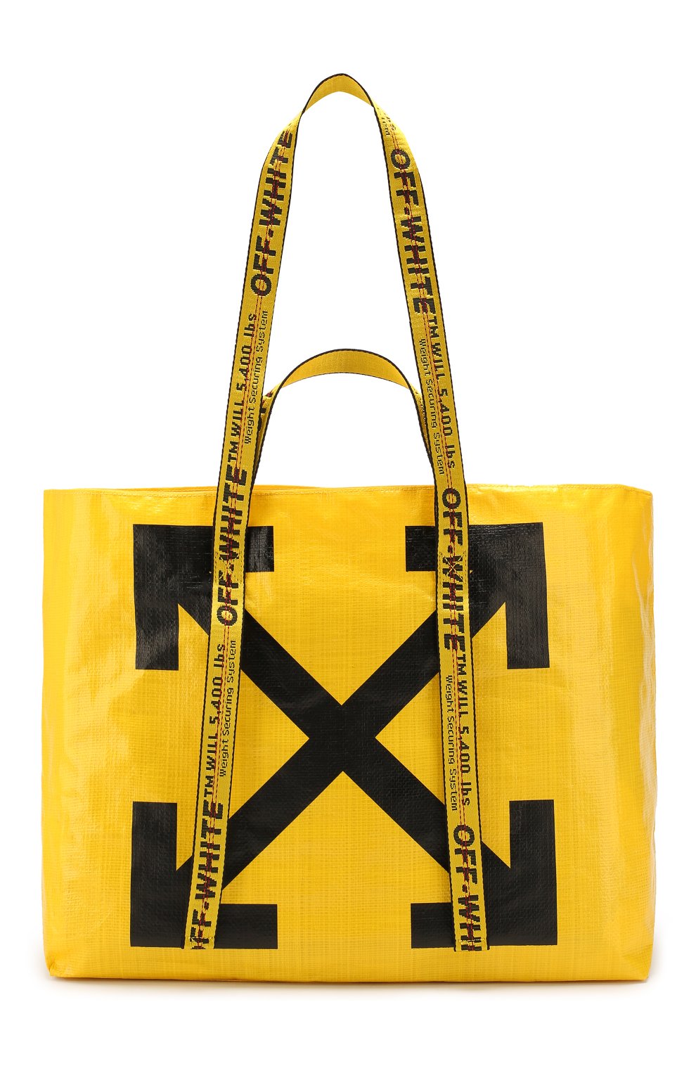 Женский сумка-тоут OFF-WHITE желтого цвета, арт. 0WNA094E19F591106010 | Фото 1