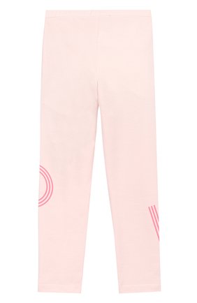 Детские хлопковые леггинсы KENZO светло-розового цвета, арт. KP24027 | Фото 2 (Материал внешний: Хлопок; Статус проверки: Проверена категория)