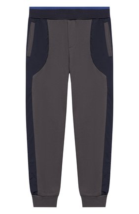 Детские хлопковые джоггеры LANVIN серого цвета по цене 12200 руб., арт. 4L6030/LX080/5-8 | Фото 1 Детские хлопковые джоггеры LANVIN серого цвета, арт. 4L6030/LX080/5-8 | Фото 1