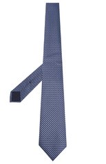 Мужской шелковый галстук BRIONI голубого цвета, арт. 062H00/08452 | Фото 2 (Принт: С принтом; Материал: Текстиль, Шелк; Статус проверки: Проверена категория)