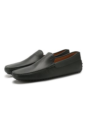 Мужские кожаные мокасины gommini TOD’S зеленого цвета по цене 32050 руб., арт. XXM0GW0S570NLK | Фото 1 Мужские кожаные мокасины gommini TOD’S зеленого цвета, арт. XXM0GW0S570NLK | Фото 1