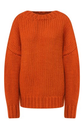Женская шерстяной свитер DRIES VAN NOTEN красного цвета по цене 47300 руб., арт. 192-11255-8719 | Фото 1 Женская шерстяной свитер DRIES VAN NOTEN красного цвета, арт. 192-11255-8719 | Фото 1