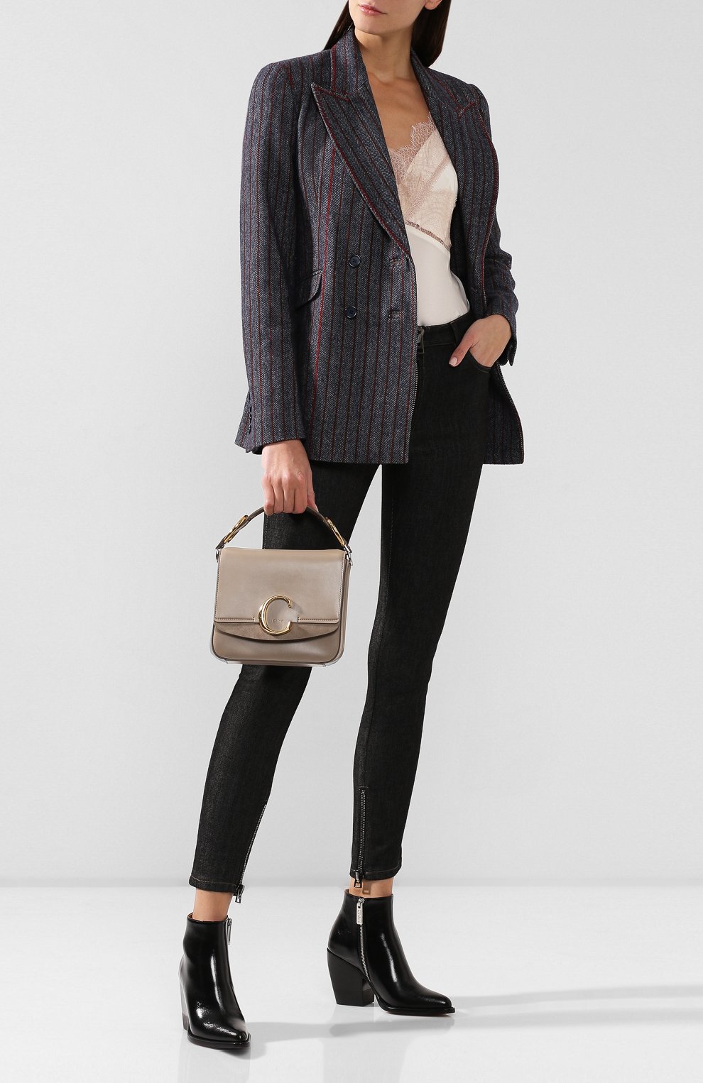 Женская сумка chloé с small CHLOÉ бежевого цвета по цене 0 руб., арт. CHC19WS199A37 | Фото 2 Женская сумка chloé с small CHLOÉ бежевого цвета, арт. CHC19WS199A37 | Фото 2 (Сумки-технические: Сумки через плечо, Сумки top-handle; Материал: Натуральная кожа; Ремень/цепочка: На ремешке; Размер: small)