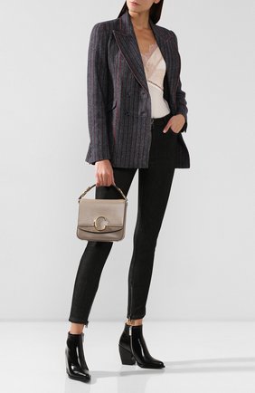 Женская сумка chloé с small CHLOÉ бежевого цвета по цене 0 руб., арт. CHC19WS199A37 | Фото 2 Женская сумка chloé с small CHLOÉ бежевого цвета, арт. CHC19WS199A37 | Фото 2 (Сумки-технические: Сумки через плечо, Сумки top-handle; Материал: Натуральная кожа; Ремень/цепочка: На ремешке; Размер: small)