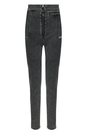 Женские джинсы OFF-WHITE серого цвета по цене 37150 руб., арт. 0WYB002E19E960777500 | Фото 1 Женские джинсы OFF-WHITE серого цвета, арт. 0WYB002E19E960777500 | Фото 1