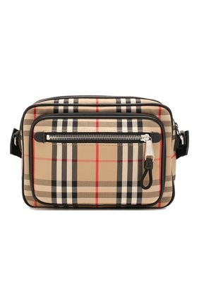 Мужская текстильная сумка BURBERRY бежевого цвета по цене 69100 руб., арт. 8010152 | Фото 1 Мужская текстильная сумка BURBERRY бежевого цвета, арт. 8010152 | Фото 1