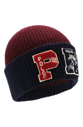 Детского шапка POLO RALPH LAUREN бордового цвета по цене 4305 руб., арт. 323751593 | Фото 1 Детского шапка POLO RALPH LAUREN бордового цвета, арт. 323751593 | Фото 1