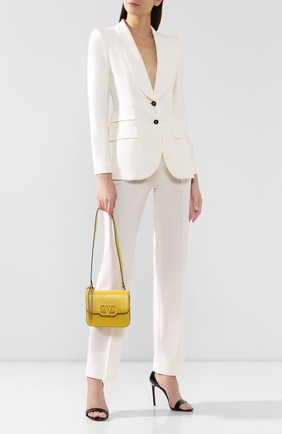 Женская сумка valentino garavani vsling small VALENTINO желтого цвета по цене 171500 руб., арт. SW0B0F01/HFB | Фото 2 Женская сумка valentino garavani vsling small VALENTINO желтого цвета, арт. SW0B0F01/HFB | Фото 2