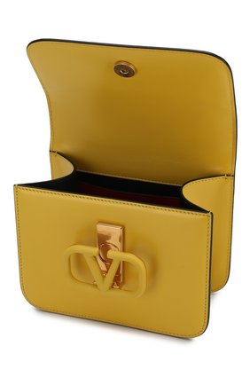 Женская сумка valentino garavani vsling small VALENTINO желтого цвета по цене 171500 руб., арт. SW0B0F01/HFB | Фото 4 Женская сумка valentino garavani vsling small VALENTINO желтого цвета, арт. SW0B0F01/HFB | Фото 4