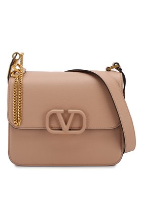 Женская сумка valentino garavani vsling medium VALENTINO бежевого цвета по цене 211500 руб., арт. SW0B0F00/RQR | Фото 6 Женская сумка valentino garavani vsling medium VALENTINO бежевого цвета, арт. SW0B0F00/RQR | Фото 6