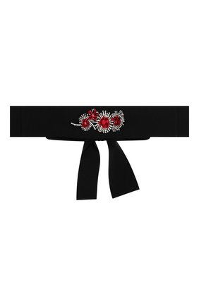 Женский текстильный пояс SARA ROKA черного цвета по цене 14900 руб., арт. BELT/C7-FW19/020CB | Фото 1 Женский текстильный пояс SARA ROKA черного цвета, арт. BELT/C7-FW19/020CB | Фото 1