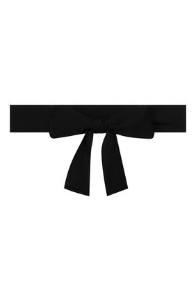 Женский текстильный пояс SARA ROKA черного цвета по цене 14900 руб., арт. BELT/C7-FW19/020CB | Фото 2 Женский текстильный пояс SARA ROKA черного цвета, арт. BELT/C7-FW19/020CB | Фото 2