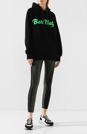 Женские леггинсы SACAI хаки цвета по цене 24400 руб., арт. 19-04545 | Фото 2 Женские леггинсы SACAI хаки цвета, арт. 19-04545 | Фото 2
