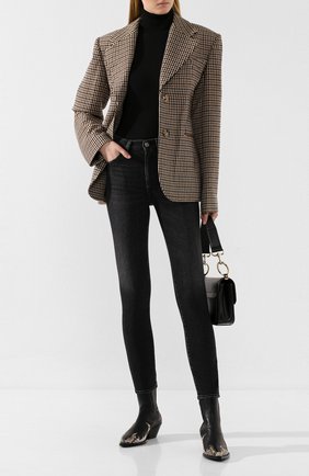 Женские джинсы GOLDEN GOOSE DELUXE BRAND темно-серого цвета по цене 26550 руб., арт. G35WP083.A2 | Фото 2 Женские джинсы GOLDEN GOOSE DELUXE BRAND темно-серого цвета, арт. G35WP083.A2 | Фото 2