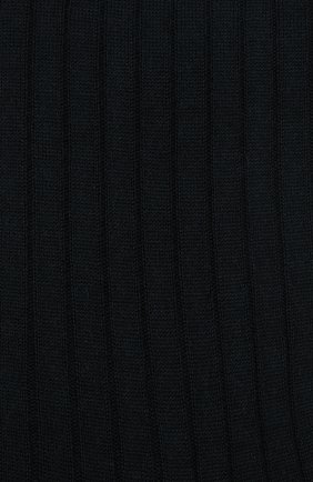 Мужские кашемировые носки FALKE темно-синего цвета, арт. 14459 | Фото 2 (Статус проверки: Проверена категория; Материал внешний: Шерсть, Кашемир; Кросс-КТ: бельё)