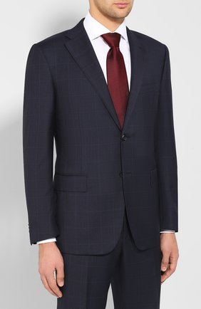 Мужской шерстяной костюм CORNELIANI темно-синего цвета по цене 162000 руб., арт. 847315-9817013/00 | Фото 2 Мужской шерстяной костюм CORNELIANI темно-синего цвета, арт. 847315-9817013/00 | Фото 2