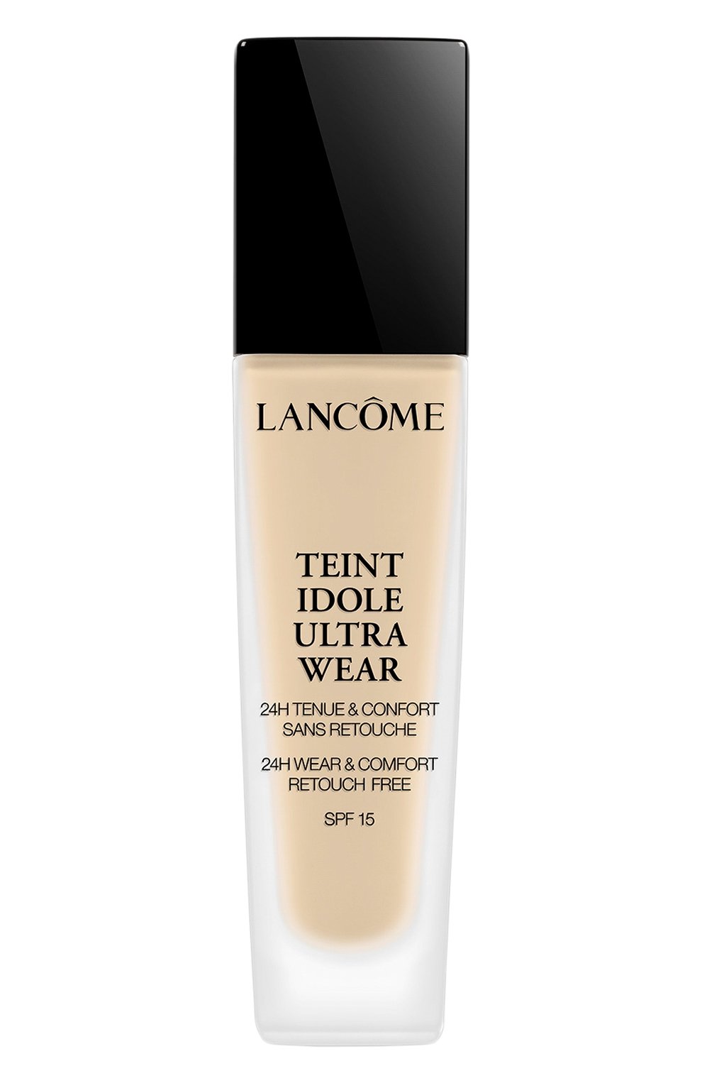 Женское матирующий тональный крем teint idole ultra wear spf15, оттенок 010 LANCOME бесцветного цвета, арт. 3614272450530 | Фото 1