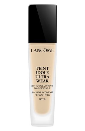 Женское матирующий тональный крем teint idole ultra wear spf15, оттенок 010 LANCOME бесцветного цвета по цене 4020 руб., арт. 3614272450530 | Фото 1 Женское матирующий тональный крем teint idole ultra wear spf15, оттенок 010 LANCOME бесцветного цвета, арт. 3614272450530 | Фото 1