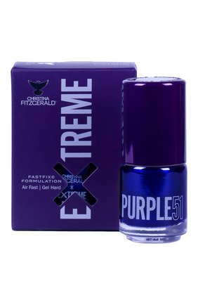 Женский лак для ногтей extreme, оттенок purple 51 CHRISTINA FITZGERALD бесцветного цвета по цене 1980 руб., арт. 9333381005403 | Фото 1 Женский лак для ногтей extreme, оттенок purple 51 CHRISTINA FITZGERALD бесцветного цвета, арт. 9333381005403 | Фото 1