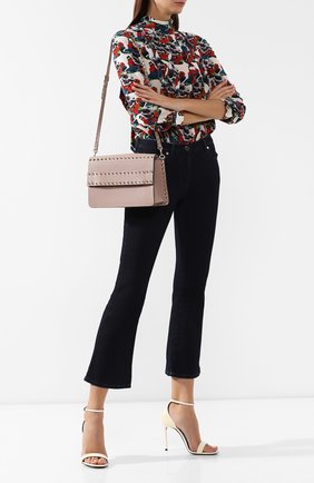 Женская сумка valentino garavani rockstud VALENTINO бежевого цвета по цене 112000 руб., арт. SW2B0E81/YRK | Фото 2 Женская сумка valentino garavani rockstud VALENTINO бежевого цвета, арт. SW2B0E81/YRK | Фото 2