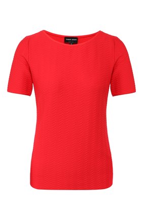 Женский топ GIORGIO ARMANI красного цвета по цене 36850 руб., арт. 6GAM78/AJBZZ | Фото 1 Женский топ GIORGIO ARMANI красного цвета, арт. 6GAM78/AJBZZ | Фото 1