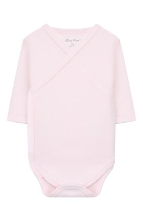 Детское хлопковое боди KISSY KISSY розового цвета по цене 2430 руб., арт. 14174 | Фото 1 Детское хлопковое боди KISSY KISSY розового цвета, арт. 14174 | Фото 1