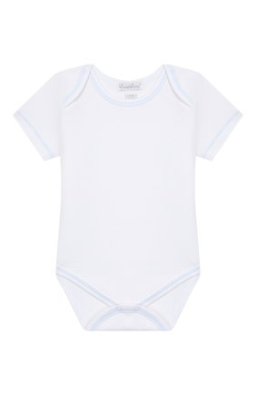 Детское комплект из трех боди KISSY KISSY голубого цвета по цене 5995 руб., арт. 38483 | Фото 4 Детское комплект из трех боди KISSY KISSY голубого цвета, арт. 38483 | Фото 4
